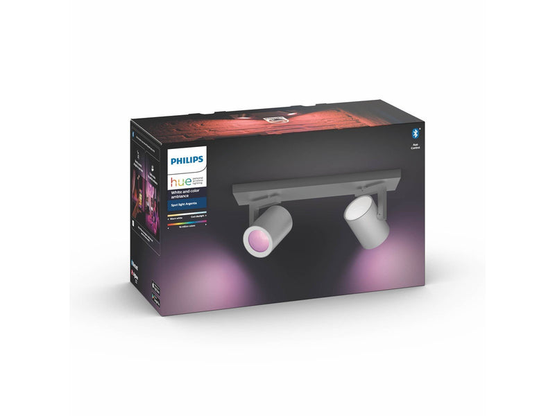 Philips Hue Argenta 2er Spot - Alu