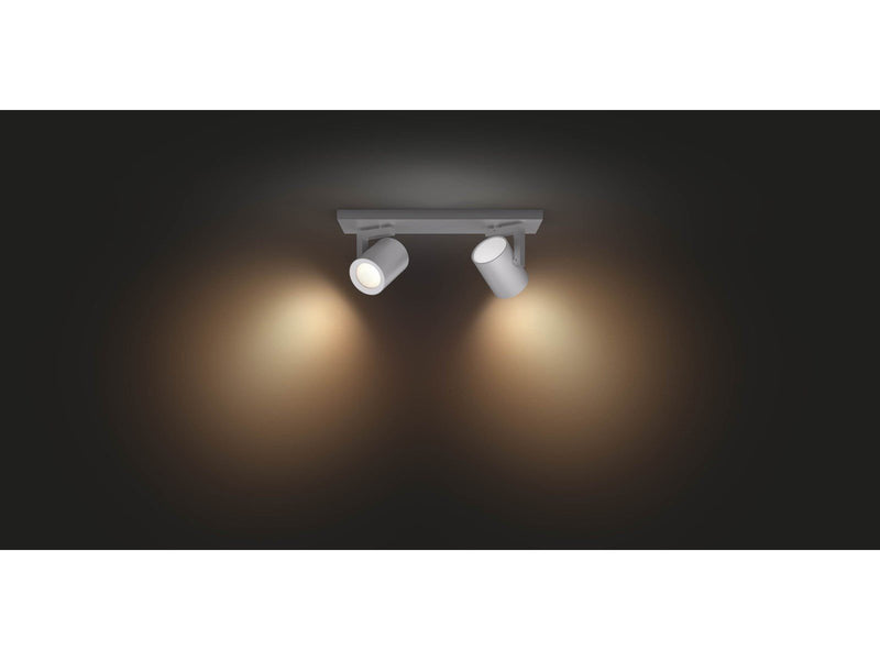 Philips Hue Argenta 2er Spot - Alu