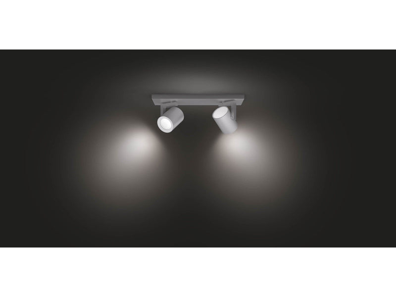 Philips Hue Argenta 2er Spot - Alu