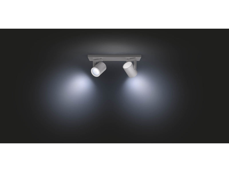 Philips Hue Argenta 2er Spot - Alu