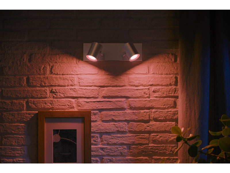 Philips Hue Argenta 2er Spot - Alu