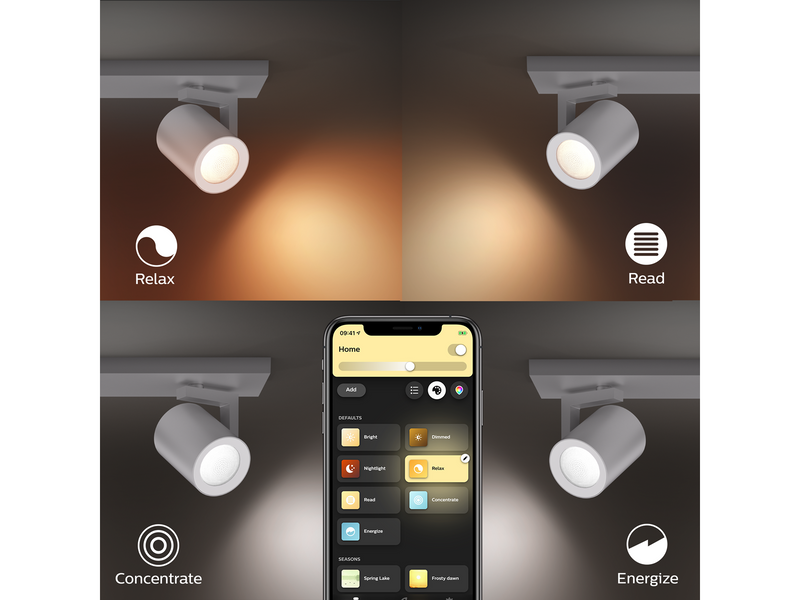 Philips Hue Argenta 2er Spot - Alu