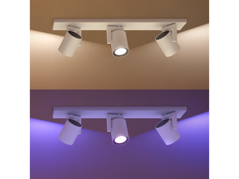Philips  Hue Argenta 3er Spot - weiß