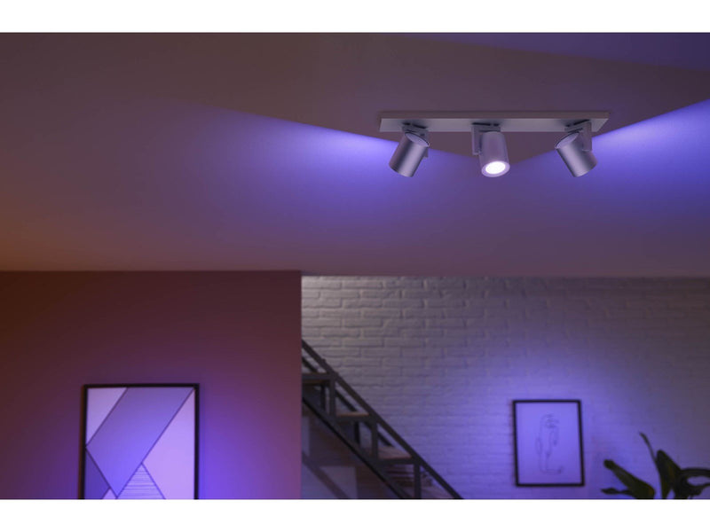 Philips Hue Argenta 3er Spot - Alu