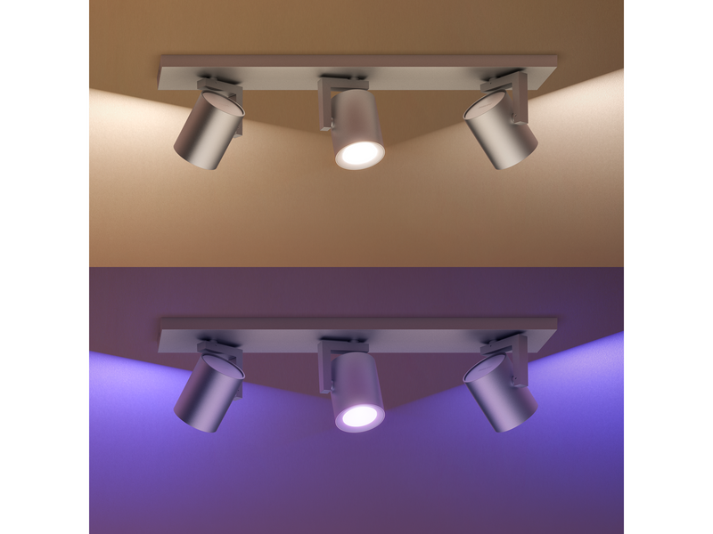 Philips Hue Argenta 3er Spot - Alu