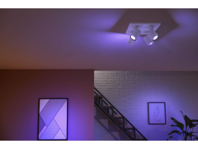 Philips Hue Argenta 4er Spot - weiß