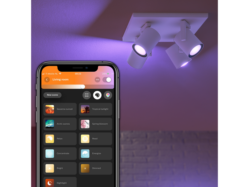Philips Hue Argenta 4er Spot - weiß