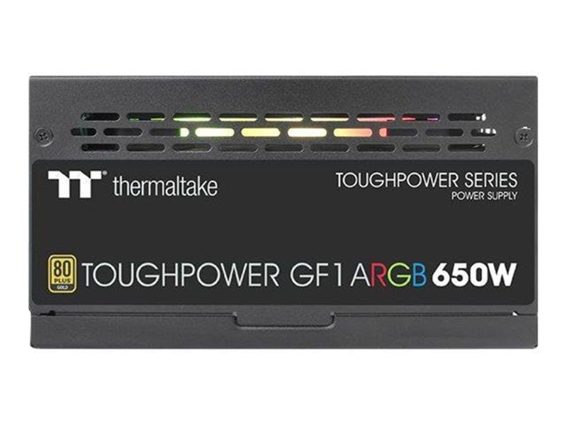 Thermaltake ToughPower GF1 ARGB 650W Netzteile - 650 Watt - ATX - 80 Plus Gold zertifiziert