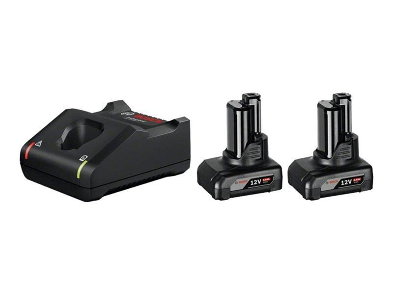 Bosch Professional Blue bosch 12v battery pack 2x6.0ah w/charger