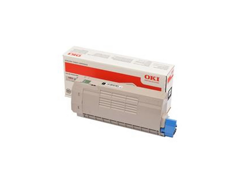 OKI - black - original - toner cartridge (alternative for: 46507624) - Tonerpatrone Schwarz