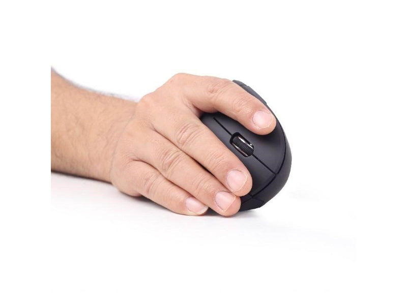 Gembird Ergonomic 6-button wireless optical mouse - Vertical mouse (Schwarz)