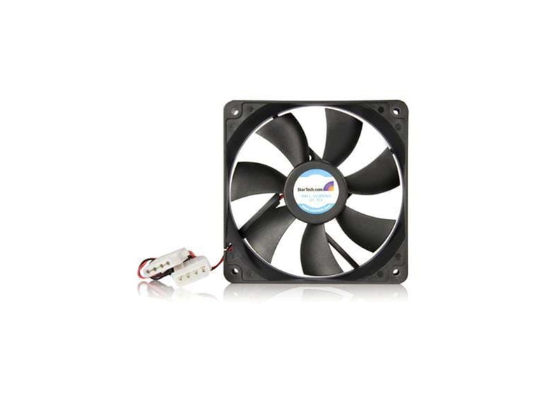 StarTech.com Case Fan 120mm - FANBOX12 - Gehäuselüfter - 120mm - Schwarz