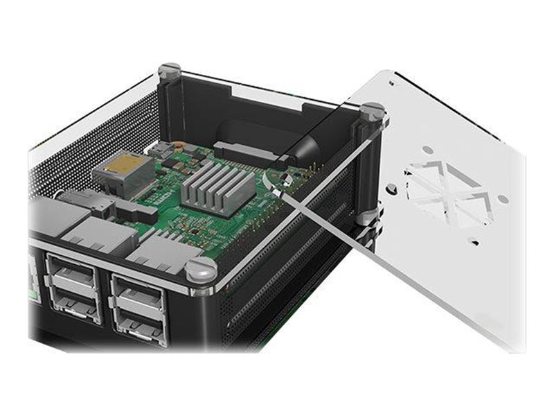 RaidSonic ICY BOX IB-RP103 - Gehäuse - Transparent