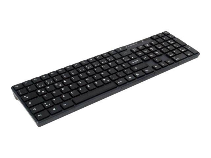 Conceptronics ORAZIO - Tastatur & Maus Set - Portugiesisch - Schwarz