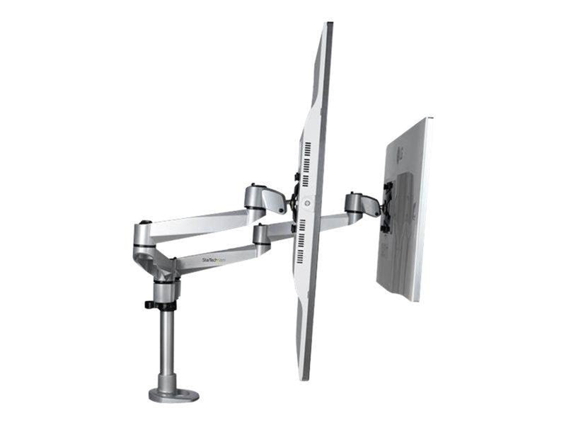 StarTech.com Desk Mount Dual Monitor Arm - Premium - For up to 27" Monitors - desk mount (adjustable arm)