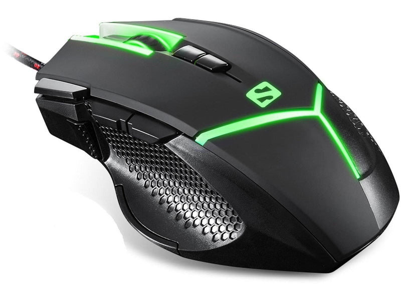 Sandberg Destroyer FlexWeight Mouse - Maus (Schwarz)