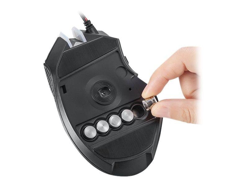 Sandberg Destroyer FlexWeight Mouse - Maus (Schwarz)