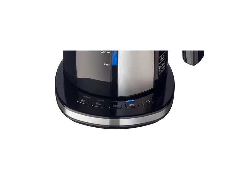 Melitta Wasserkocher Look Aqua 2.0 Deluxe Black - Schwarz - 2200 W