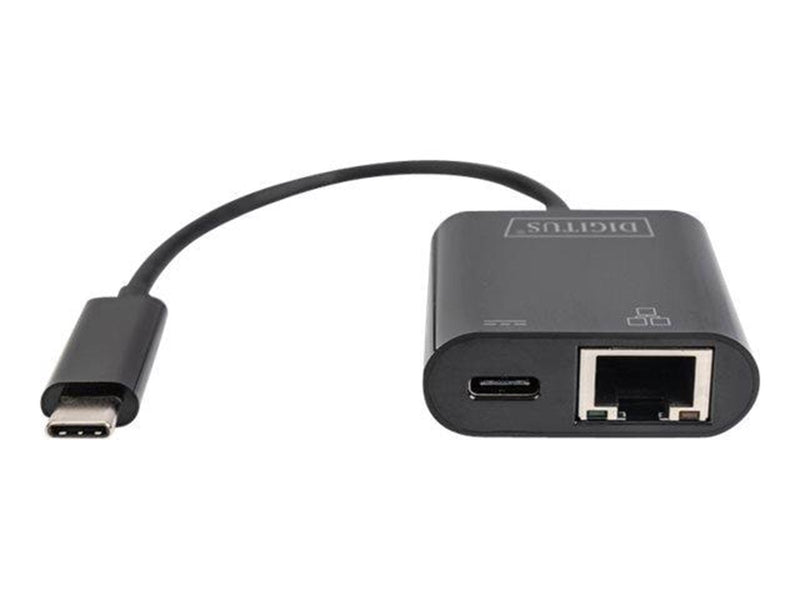 DIGITUS USB Type-C Gigabit Ethernet (with 60W PD)