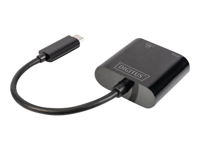 DIGITUS USB Type-C Gigabit Ethernet (with 60W PD)