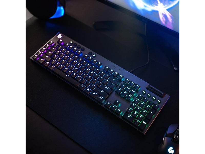 Logitech G815 LIGHTSYNC RGB GL Clicky - US - Gaming Tastaturen - Englisch - US - Schwarz