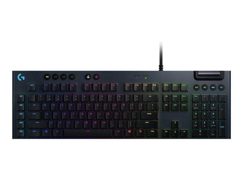 Logitech G815 LIGHTSYNC RGB GL Clicky - US - Gaming Tastaturen - Englisch - US - Schwarz