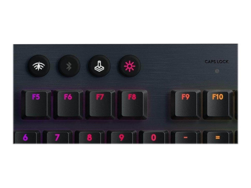 Logitech G915 LIGHTSPEED Wireless GL Clicky - US - Gaming Tastaturen - Englisch - US - Schwarz