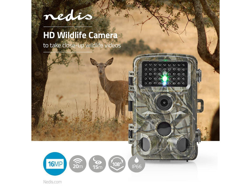 Nedis HD-wildlife camera | 16 MP | 5 MP CMOS