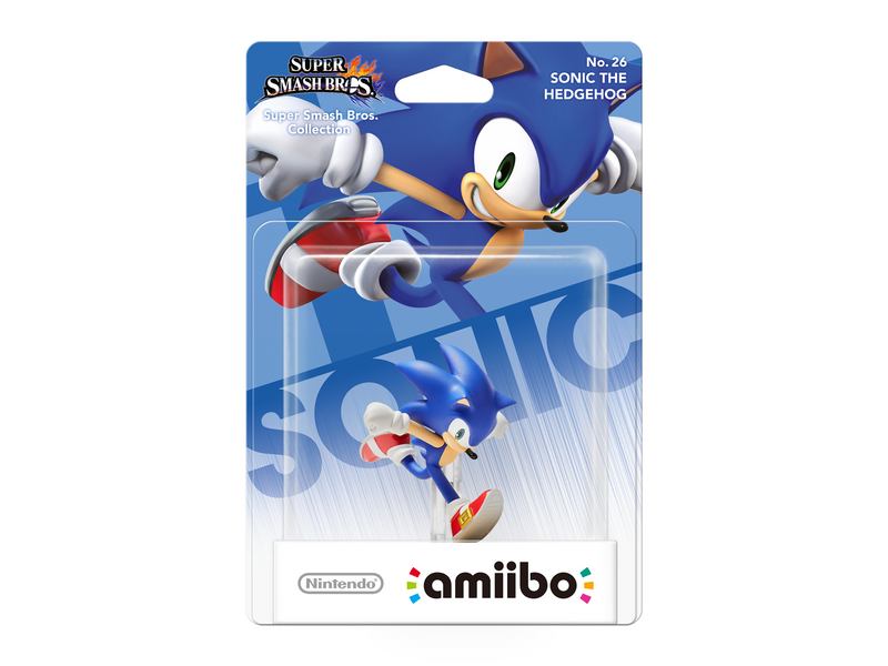 Nintendo Amiibo Sonic The Hedgehog no.26 (Super Smash Bros. Collection)