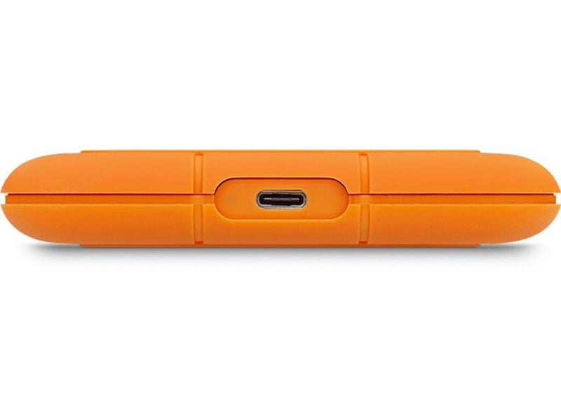 LaCie Rugged SSD USB-C Portable - 500GB - Orange - Extern SSD - Thunderbolt 3
