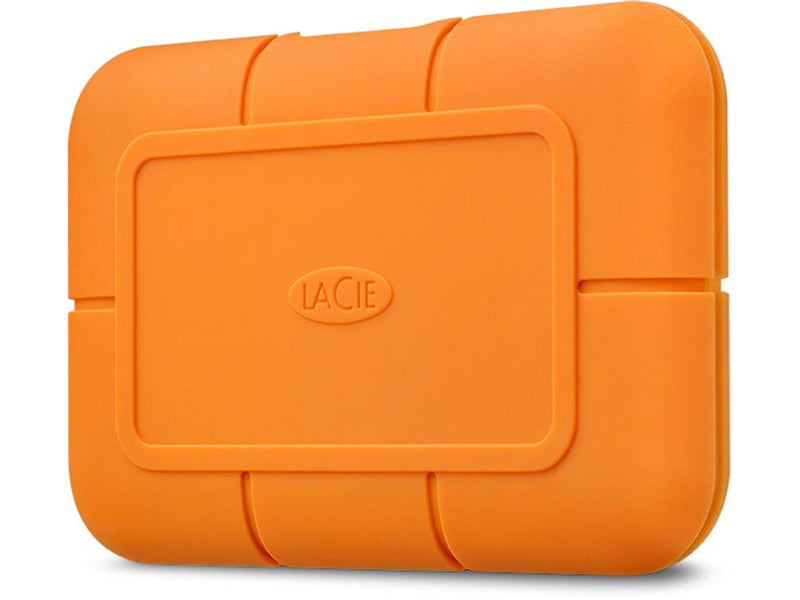 LaCie Rugged SSD USB-C Portable - 1TB - Orange - Extern SSD - Thunderbolt 3