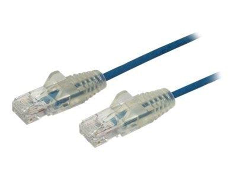 StarTech.com 0.5m CAT6 Cable - Blue Slim CAT6 Patch Cord - Snagless - LSZH - patch cable - 50 cm - blue - Blau - 0.5 meter
