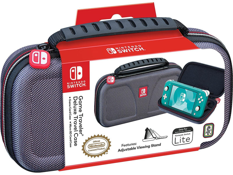 Nintendo Game Traveler Deluxe Travel Case NLS140 - Miscellaneous Bag - Nintendo Switch Lite