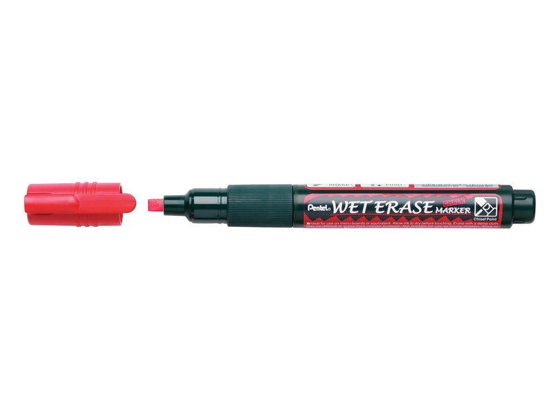 Pentel SMW26-B Wet Erase blackboard Red