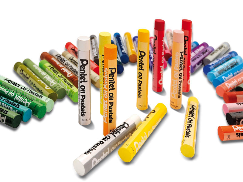 Pentel PHN4-50 oil pastel Art Design