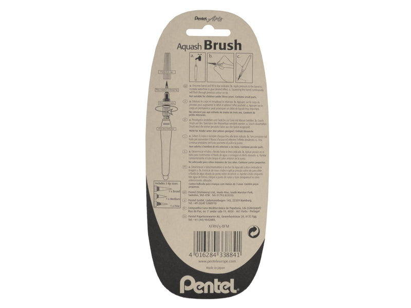 Pentel XFRH/3-BMF Aquash triple set