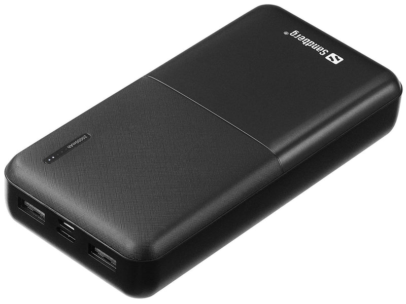 Sandberg Saver Powerbank 20000 mAh Powerbank (Akku) - schwarz - 20000 mAh