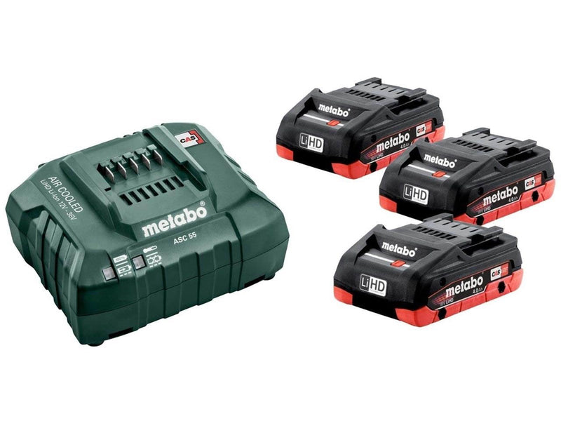Metabo Basis sæt 4.0 Ah LiDH