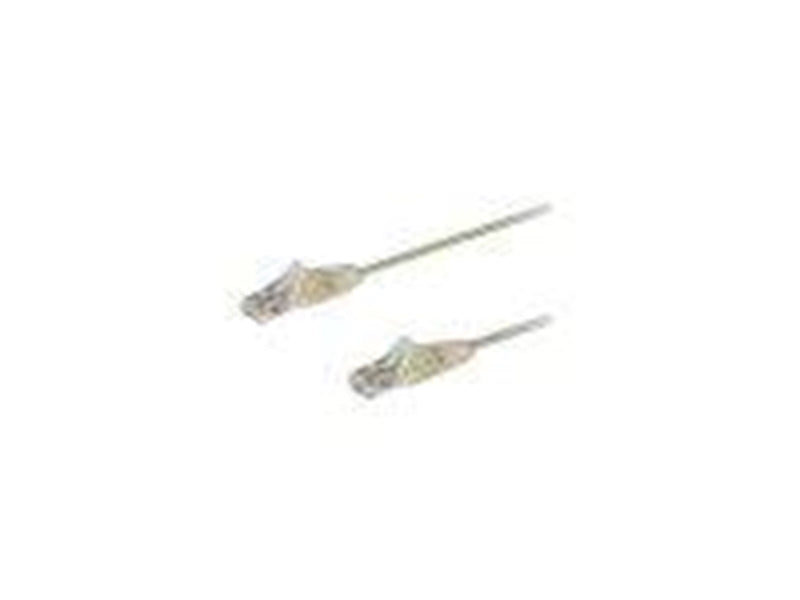 StarTech.com 2m CAT6 Cable - Grey Slim CAT6 Patch Cord - Snagless - LSZH - patch cable - 2 m - grey - Grau - 2 meter