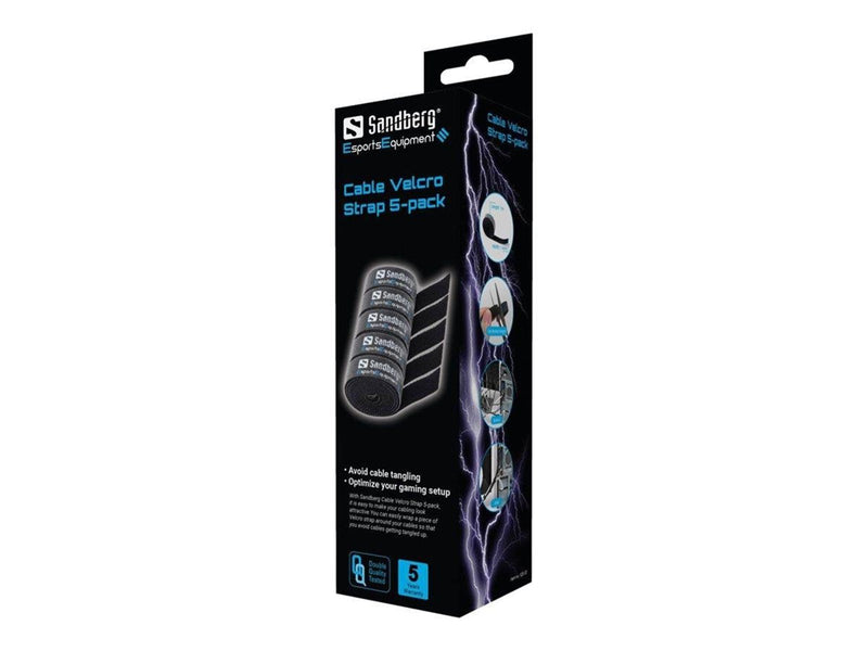 Sandberg Cable Velcro Strap
