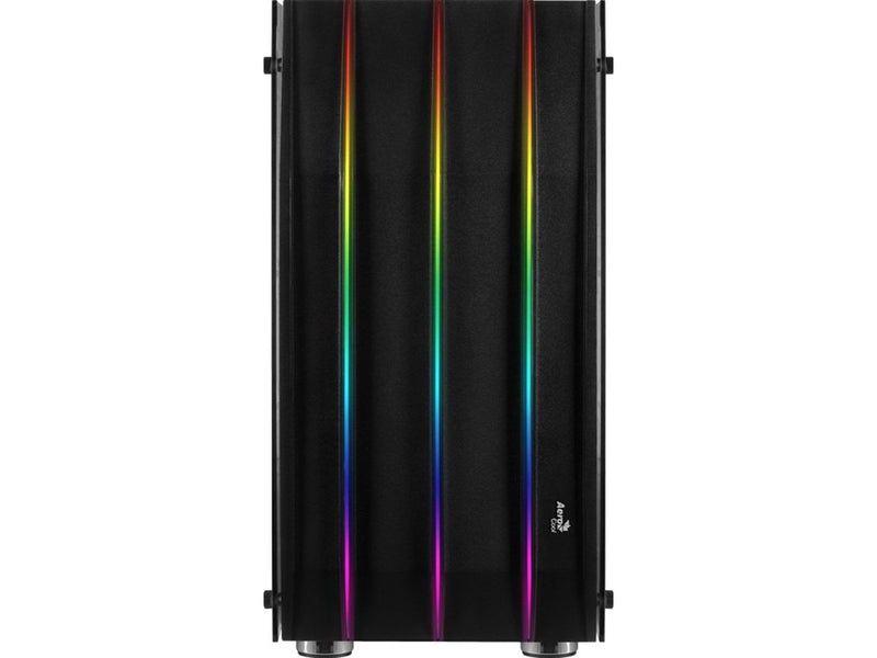 AeroCool Klaw TG RGB - Gehäuse - Miditower - Schwarz