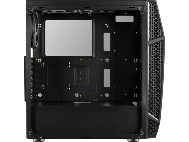 AeroCool Klaw TG RGB - Gehäuse - Miditower - Schwarz