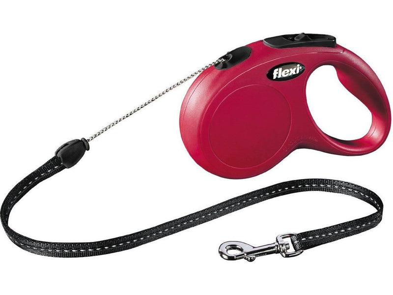 Flexi New CLASSIC S  Leash 5 m red