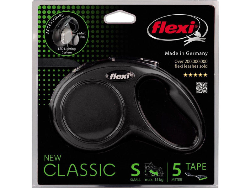Flexi New CLASSIC S leash 5 m black