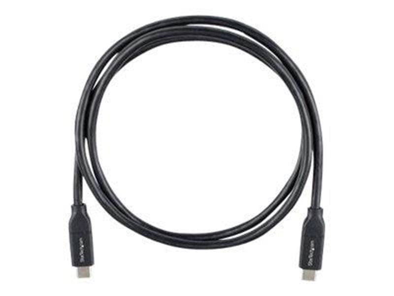 StarTech.com 1m 3ft USB C to USB C Cable - 5A PD - USB 2.0 USB-IF Certified - USB-C cable - 1 m