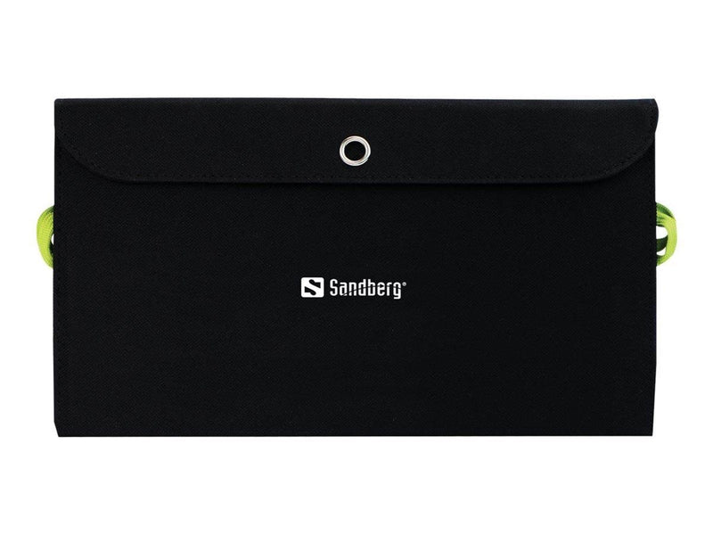 Sandberg Solar Charger 21W 2xUSB+USB-C Powerbank (Akku) - schwarz - 10000 mAh