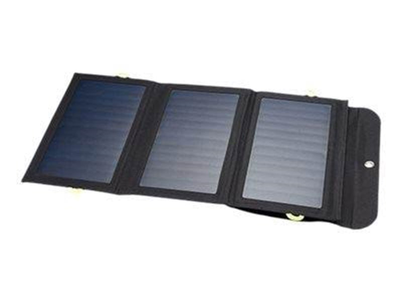 Sandberg Solar Charger 21W 2xUSB+USB-C Powerbank (Akku) - schwarz - 10000 mAh