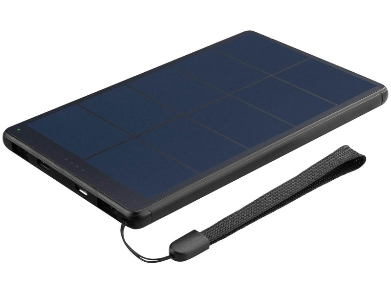 Sandberg Urban Solar Powerbank 10000 Powerbank (Akku) - schwarz - 10000 mAh