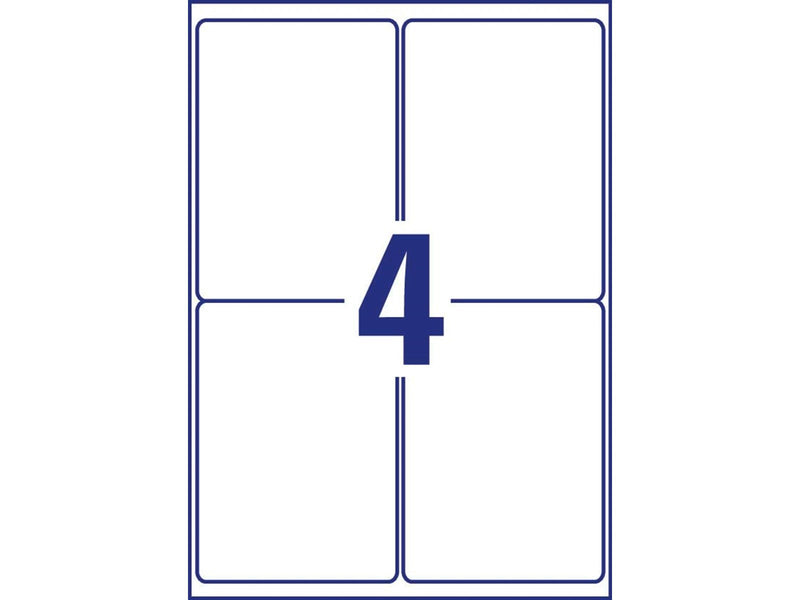 Avery Heavy duty labels white suitable for in- and outdoor use (-20oC to +80oC)