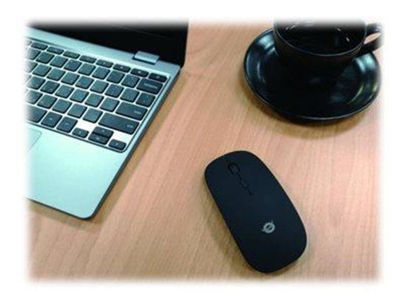 Conceptronics CONCEPTRONIC LORCAN01B 4-Tasten Bluetooth Maus sch - Maus (Schwarz)